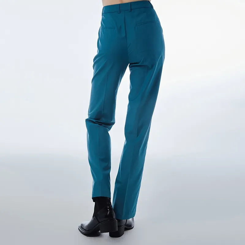 D. MARTINA QUEEN Suit Trousers Women's Royal Blue-2