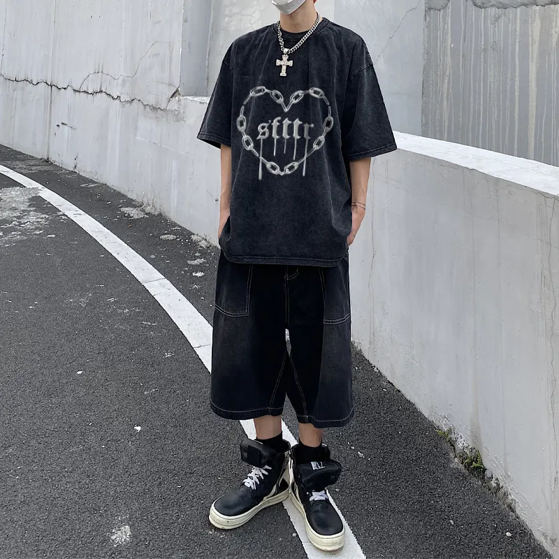 SFTTR Elbow Length Sleeved T Shirt Unisex Black-2