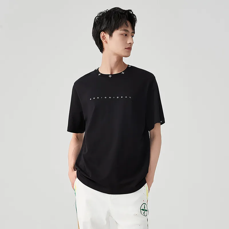23R+ T Shirts Men Black-3