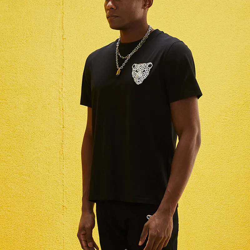 TCH T Shirts Unisex Black With Silver Logo-4