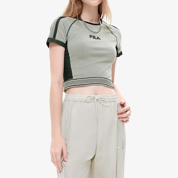 FILA FUSION T-Shirt Women's Beige-2