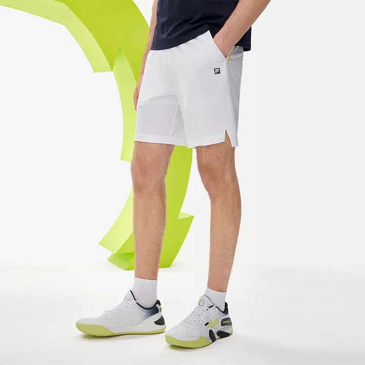 FILA Athletics Sports Shorts Men Jade White-6