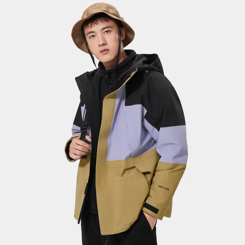 Panda Waterproof, Windproof, Breathable, Thermal, Water Repellent Windbreaker Jacket Men's-16