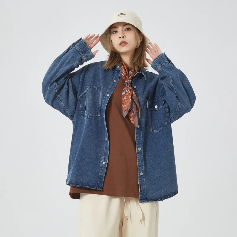 FAIRWHALE Denim Jackets Unisex-3