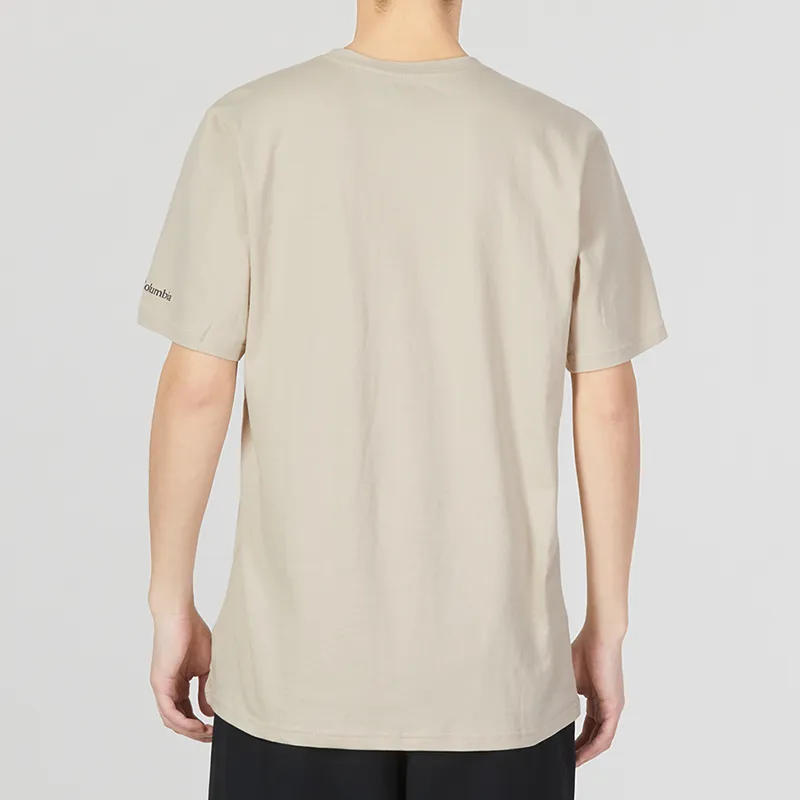 Columbia T Shirts Men Earth Yellow-3