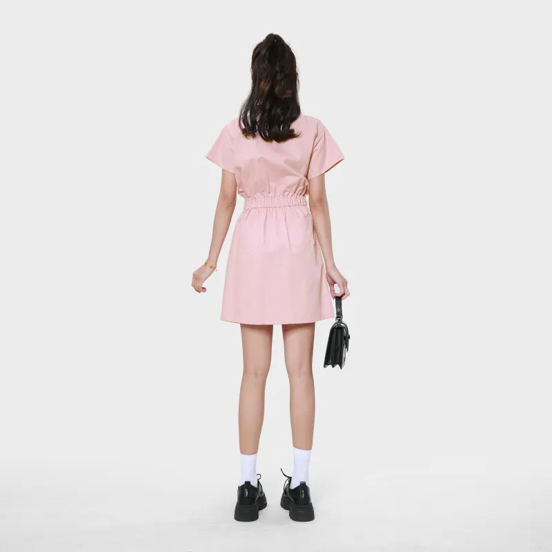 Adeworn Short Sleeved Dress Women's-2