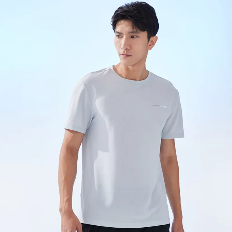 Erke T Shirts Men Cloud Gray-2