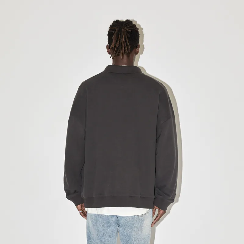 EMPTY REFERENCE Sweatshirt Unisex Charcoal Gray-3