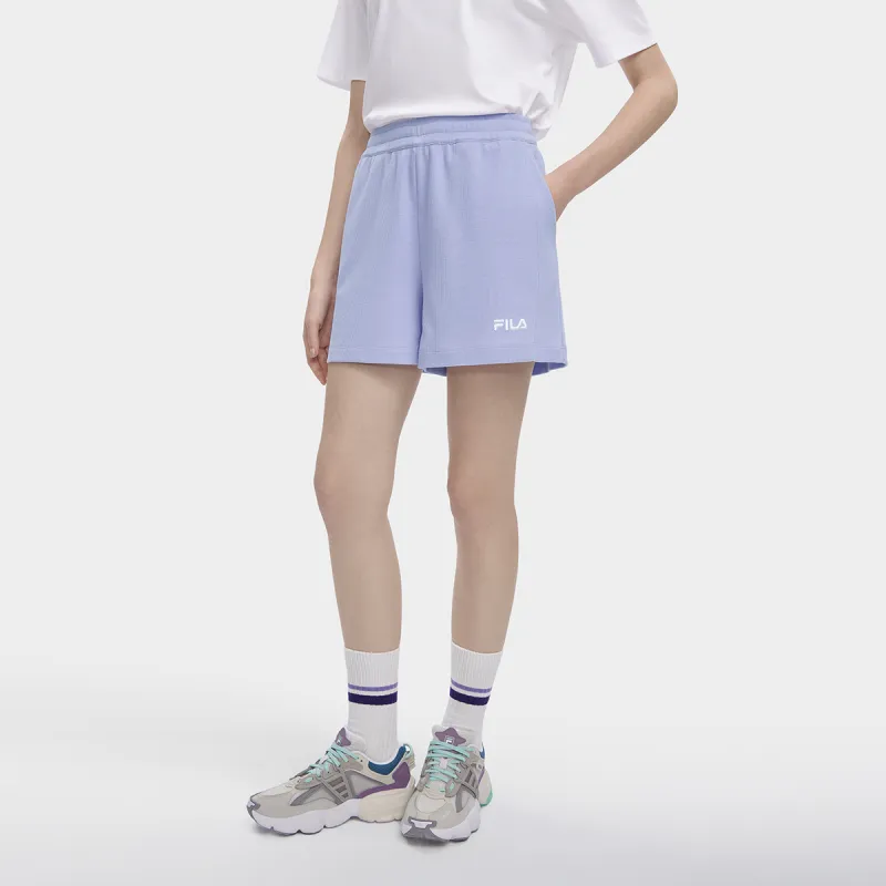 FILA Casual Shorts Women's Milk Taro Purple-4