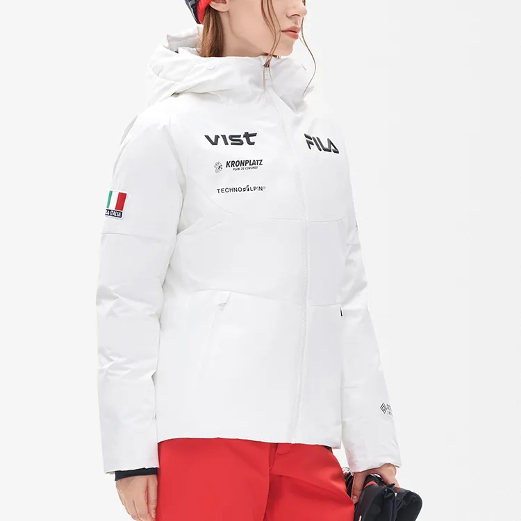 FILA Down Jacket Women's White Jade Color-3