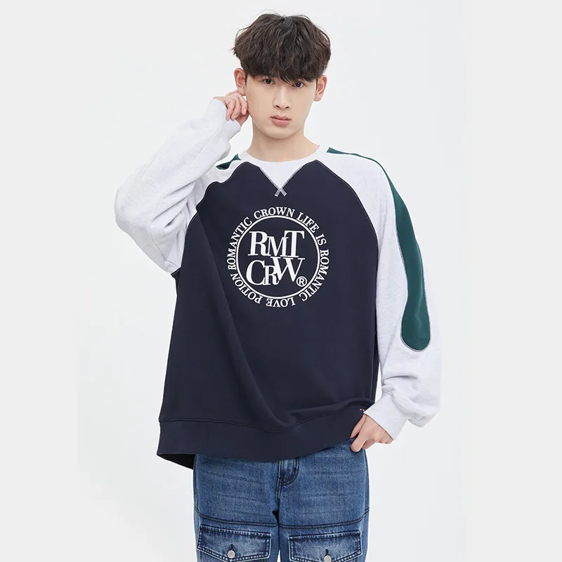 RMTCRW ROMANTIC CROWN Crew Neck Loose Fit Sweatshirt Unisex-3