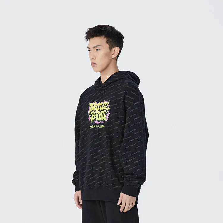 Caver&Hunter X BattleKing Sweatshirts Unisex Black-3