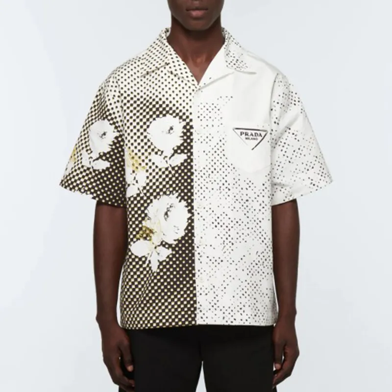 PRADA Shirts Men White-3