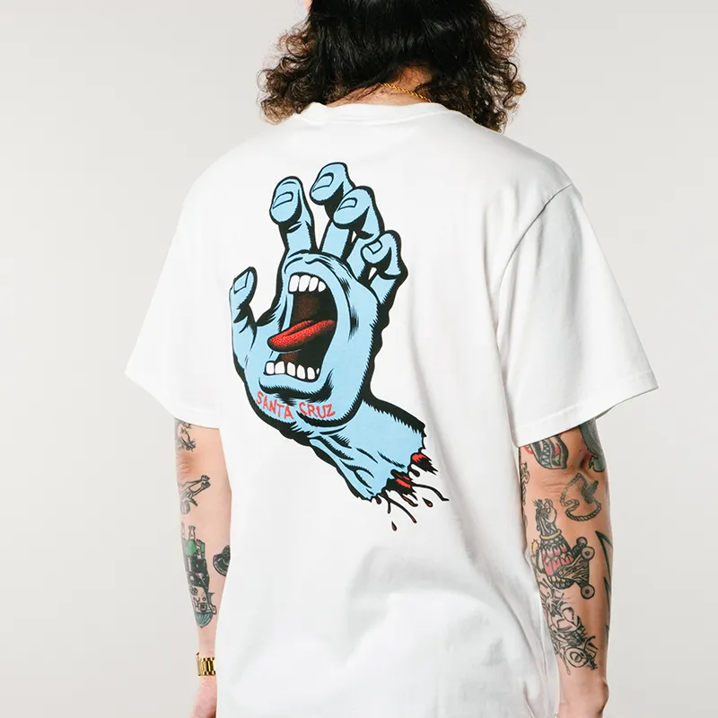 Santa Cruz T Shirts Unisex White-2