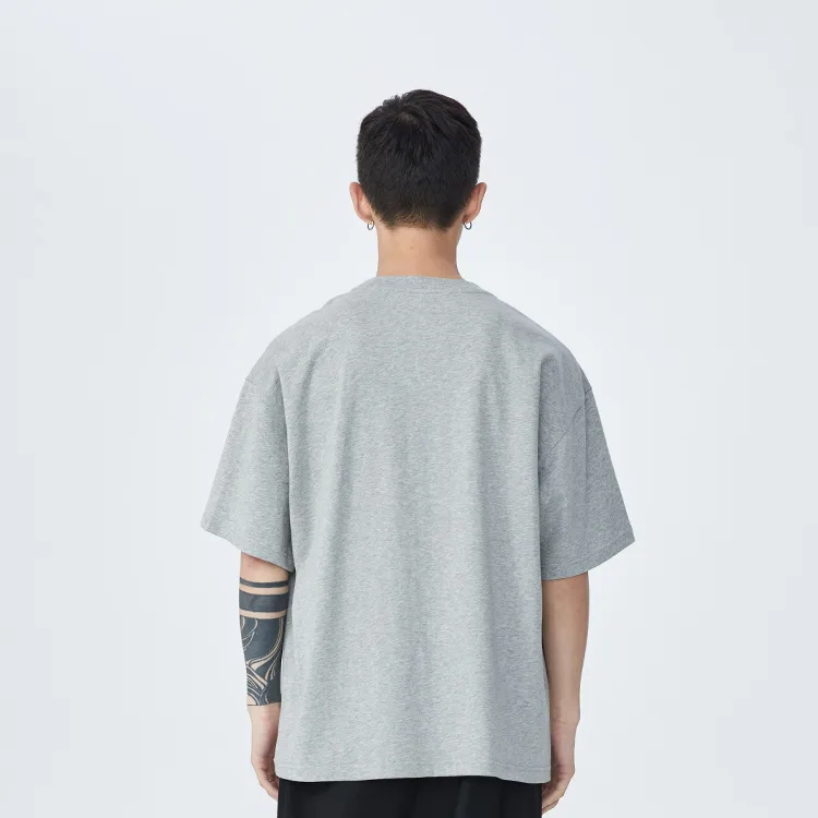 Caver&Hunter SS22 T Shirt Unisex Heather Gray-3