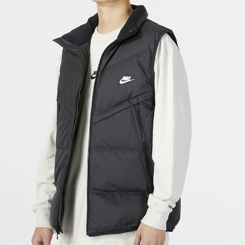 Archive Nike Hooded Down Vest tech y2k