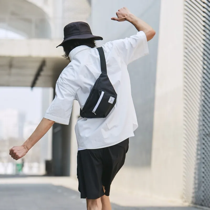 Herschel Shoulder Bag Cell Phone Pouch Crossbody Bag Fanny Pack Unisex Seventeen Minho Black-2