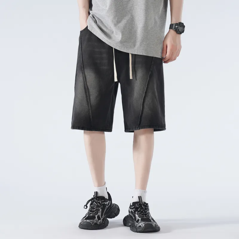 PAKA Denim Shorts Men-4