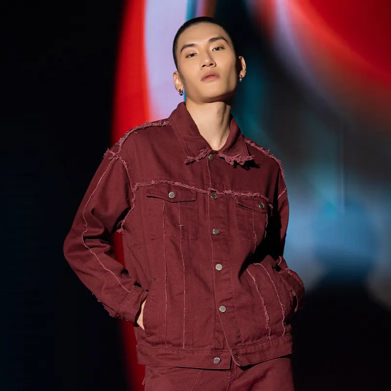 XINYINSU Denim Jacket Unisex White-17