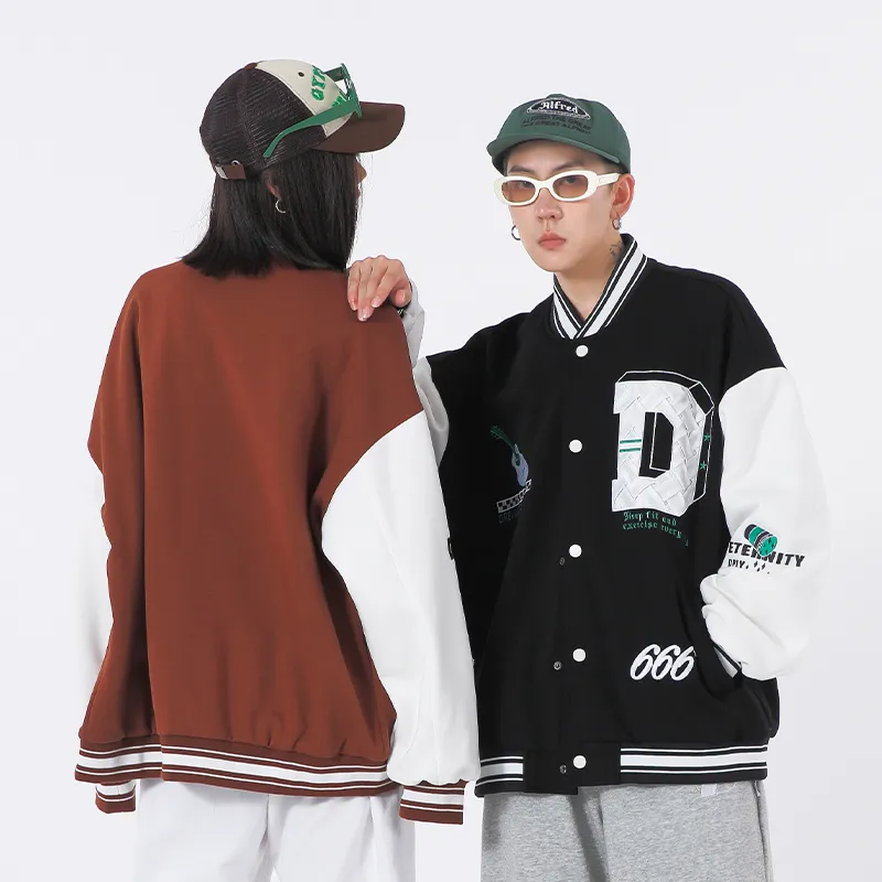 DUEPLAY Baseball Jacket Spring, Autumn And Winter Unisex-2