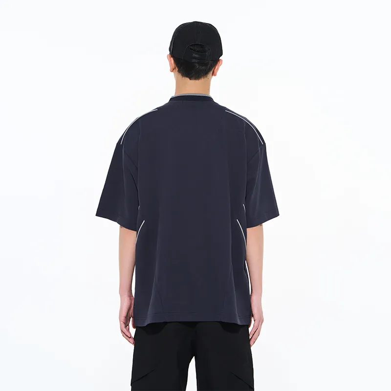BLIND402 Polo Shirts Men Blue-3
