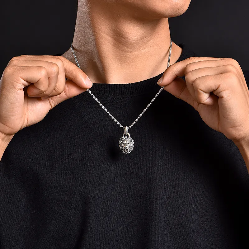 IDEAGEMER Necklaces Men-6