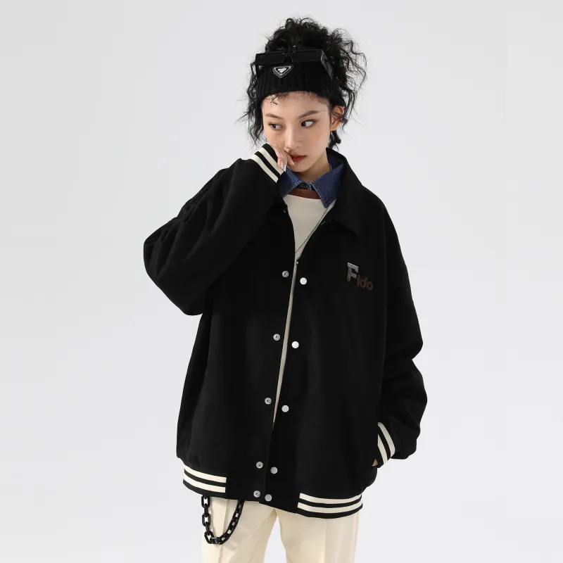 FIDO DIDO Baseball Jerseys Unisex-3