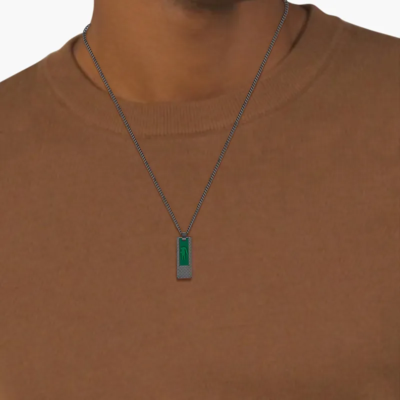 LACOSTE Stainless Steel Necklaces Men's-2