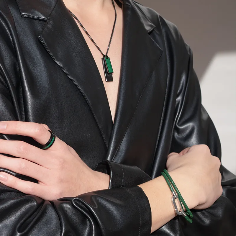 LACOSTE Rings Men Black-2