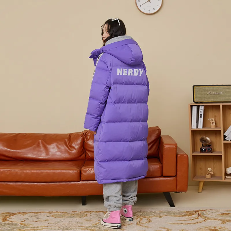 Nerdy Down Jackets Unisex Purple-4