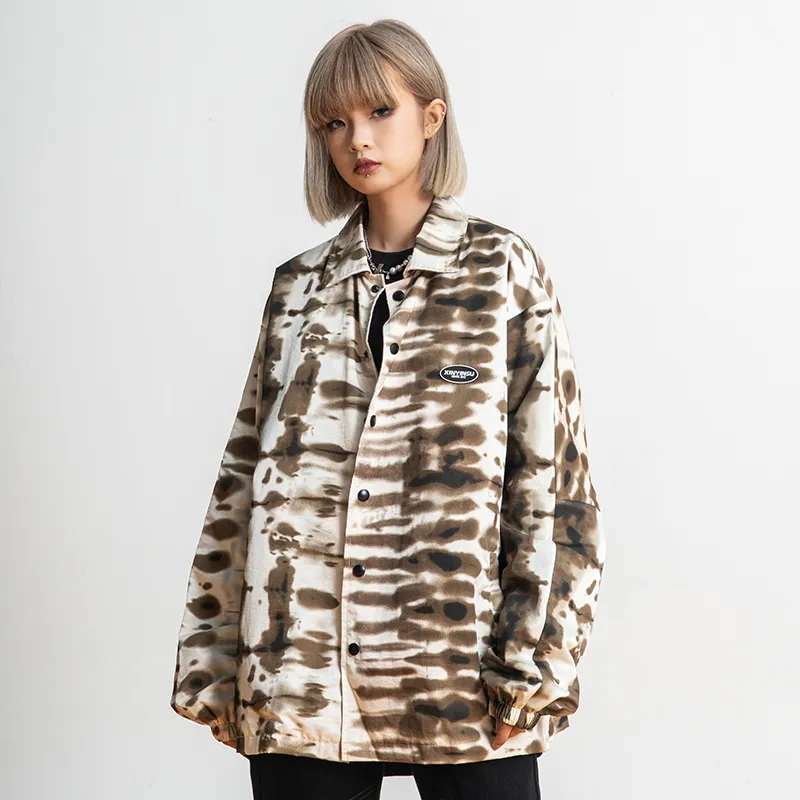 XINYINSU Jackets Coats Unisex Brown-3