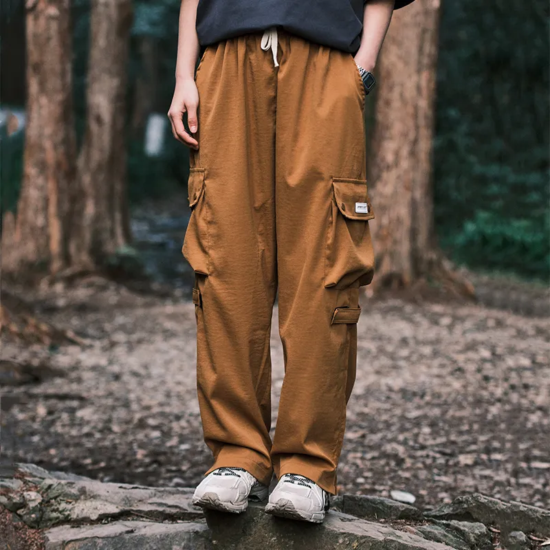 AMBER LIGHT AMBER LIGHT Mountain Outdoor Cargo Pants Unisex-13