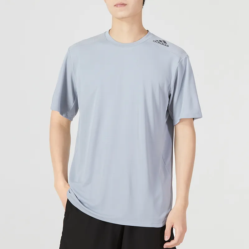 Adidas T Shirts Men Light Blue-2