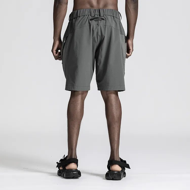NORVINCY Loose Fit Multicolor Casual Shorts Unisex-8