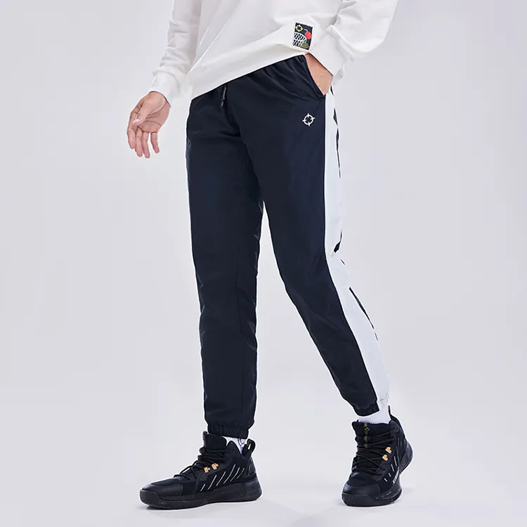 RIGORER Knitted Sports Pants Unisex Pure Black-5