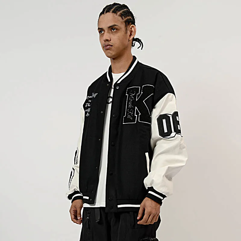 MIRACLE KILL Baseball Jacket Fall And Winter Unisex-7