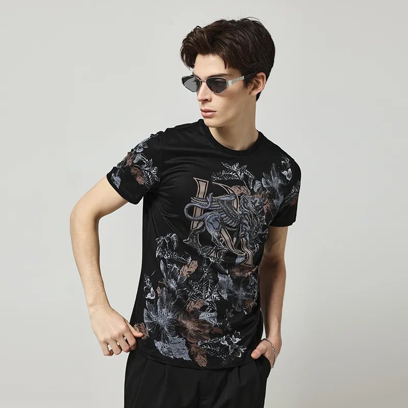 RARE Short Sleeved T Shirts Men's Multicolor-3