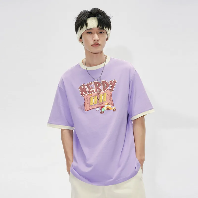 Nerdy T Shirts Unisex Purple-6