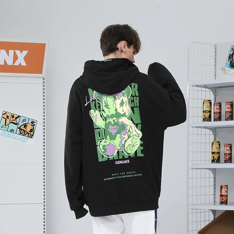 GENANX Sweatshirts Unisex-3