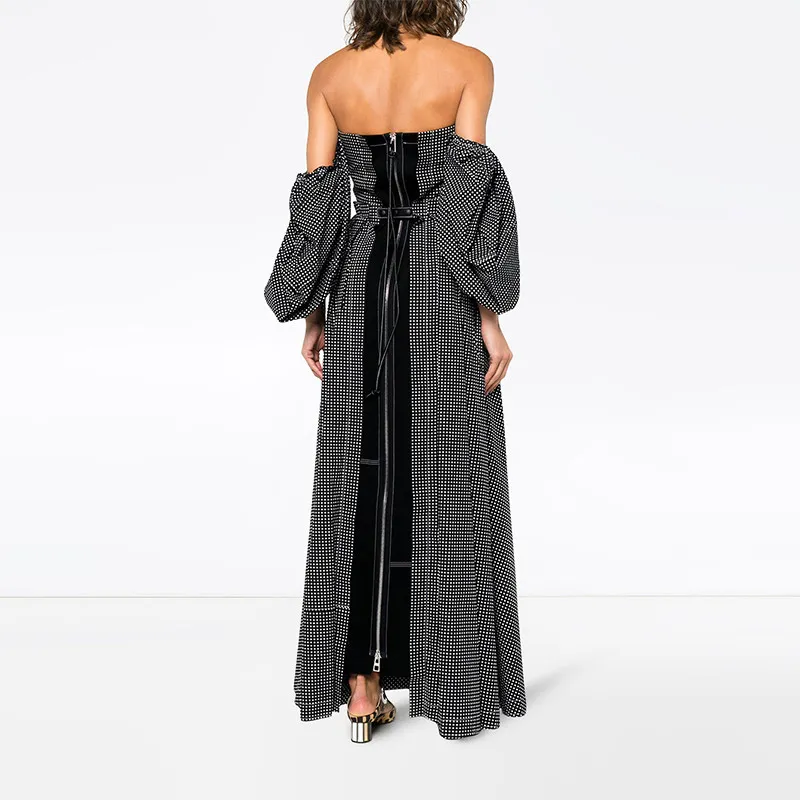 LOEWE Long Sleeved Dresses Women's Black-2