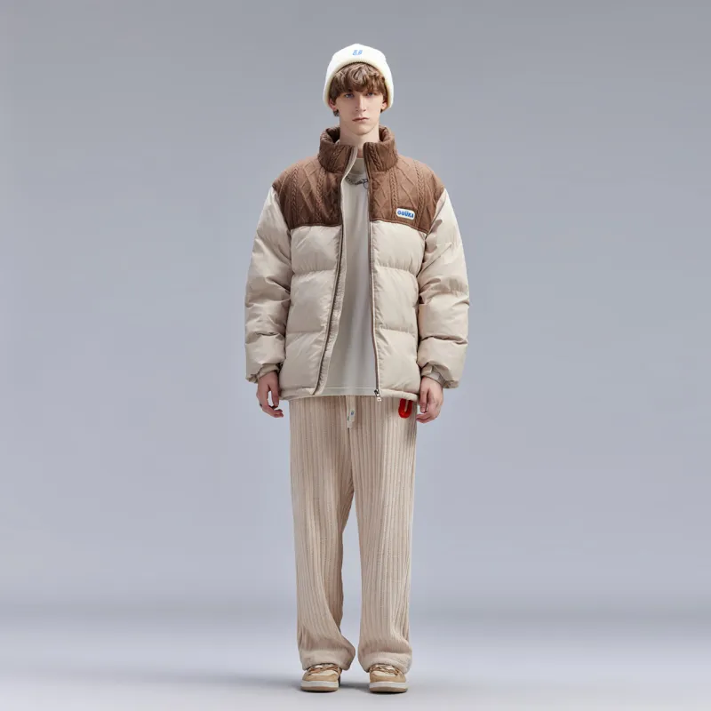 Guuka Puffer Jacket Men's Light Khaki-2