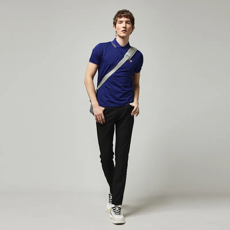 RARE Polo Shirt Men's Royal Blue-4