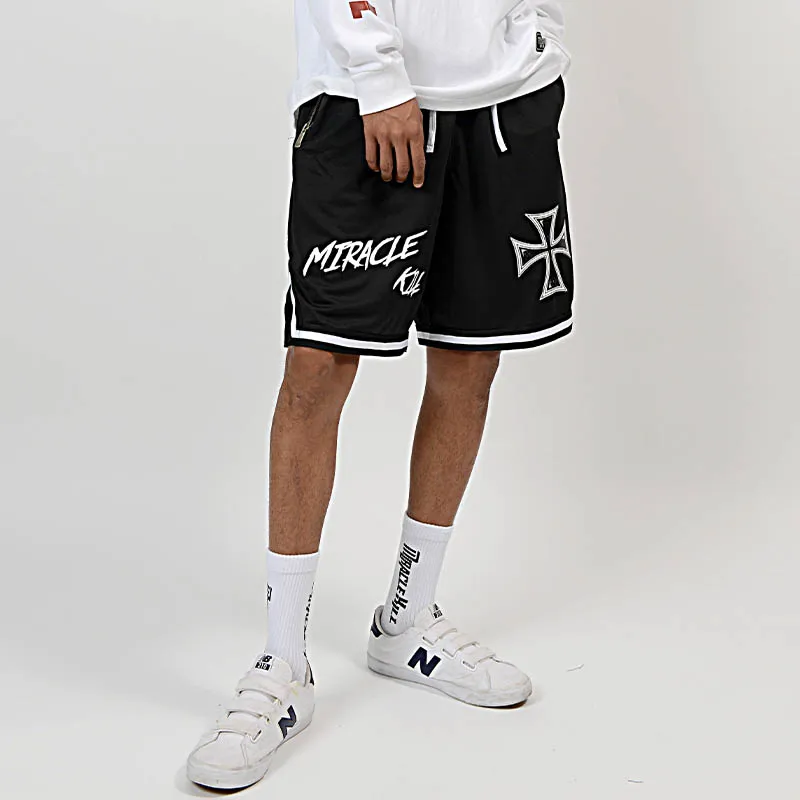 MIRACLE KILL Basketball Shorts Unisex-12