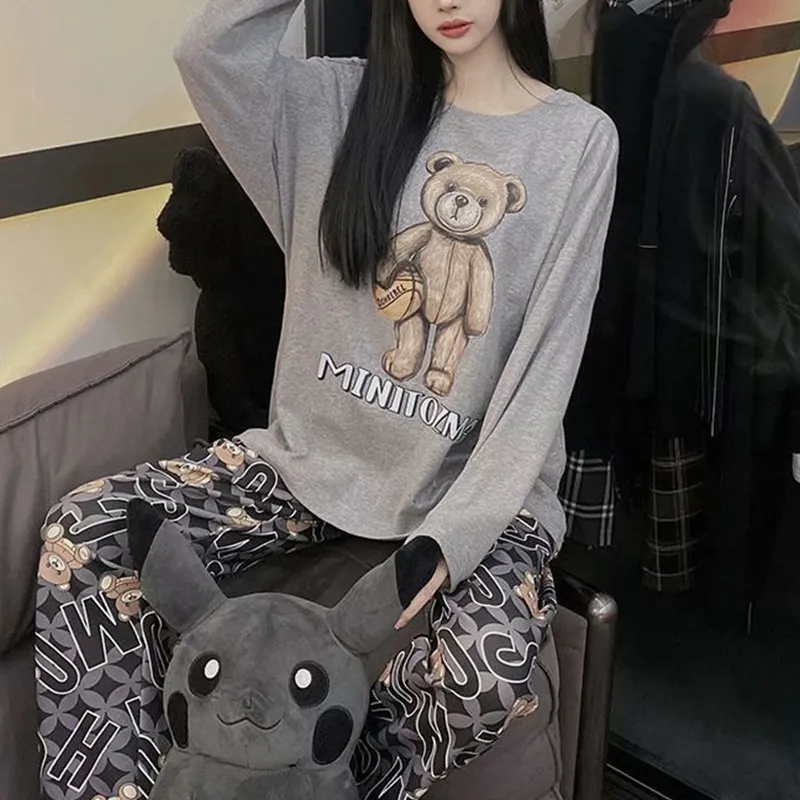 Xiang Ning Pai Unisex Pajama Sets-3