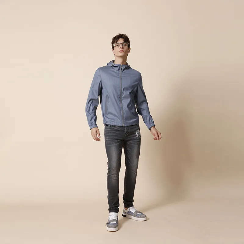 RARE SS22 Jacket Men's Light Cyan-3