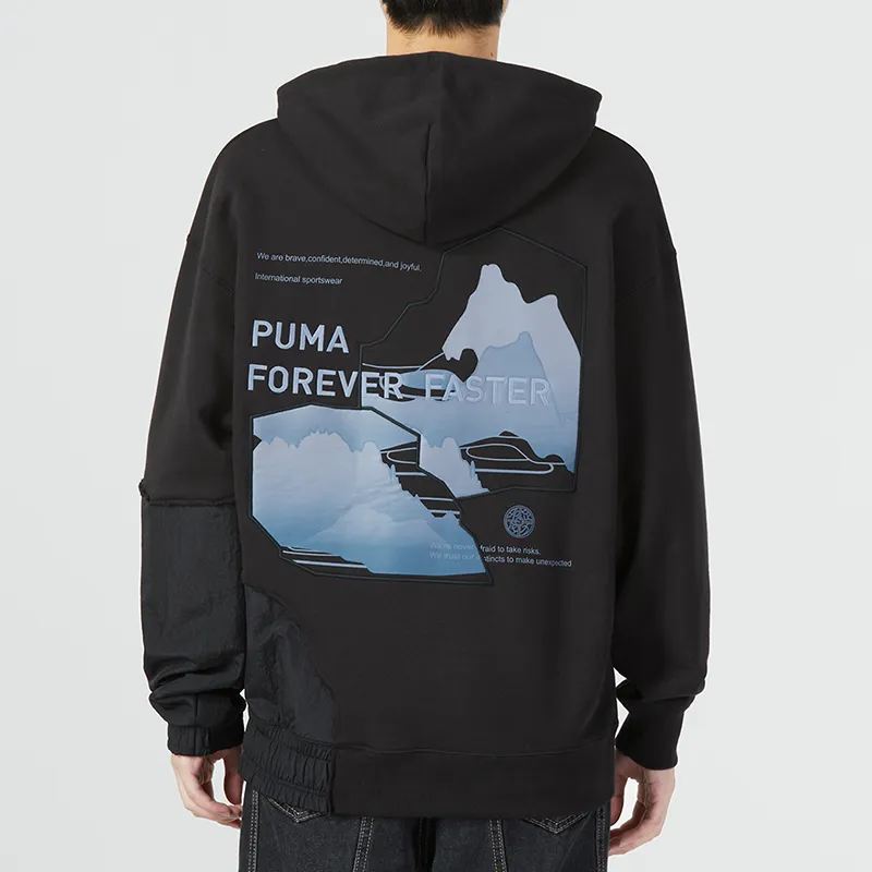 PUMA CNY Sweatshirts Men Black-3