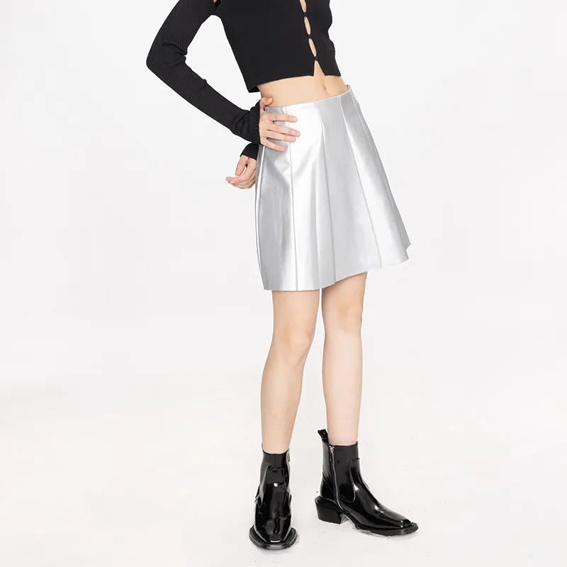 Cubic Casual Short Skirts Women's-4
