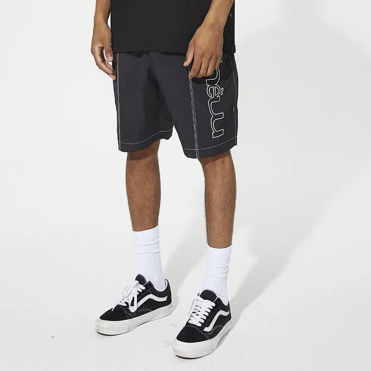 Phew Loose Fit Shorts Unisex Black-2