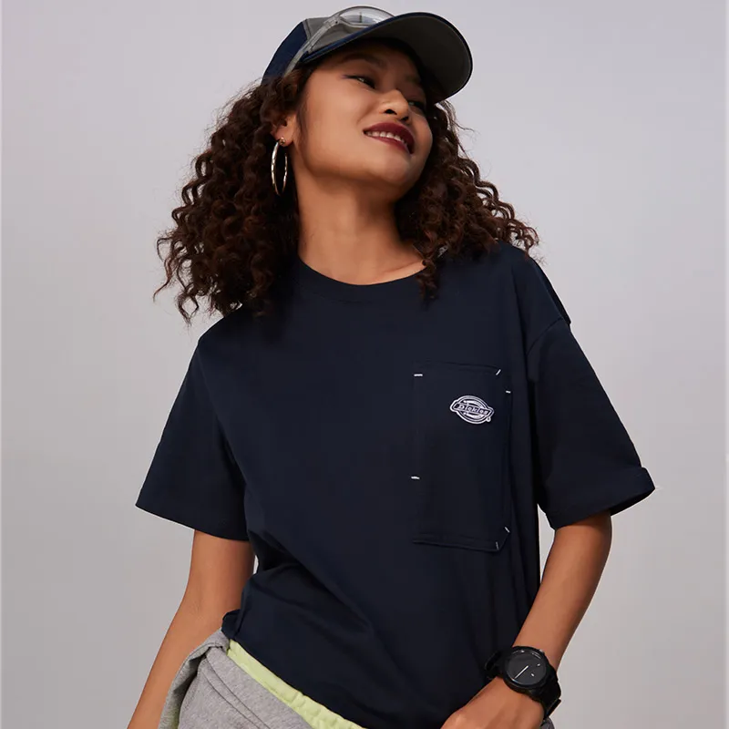 Dickies T Shirt Unisex Navy Blue-1