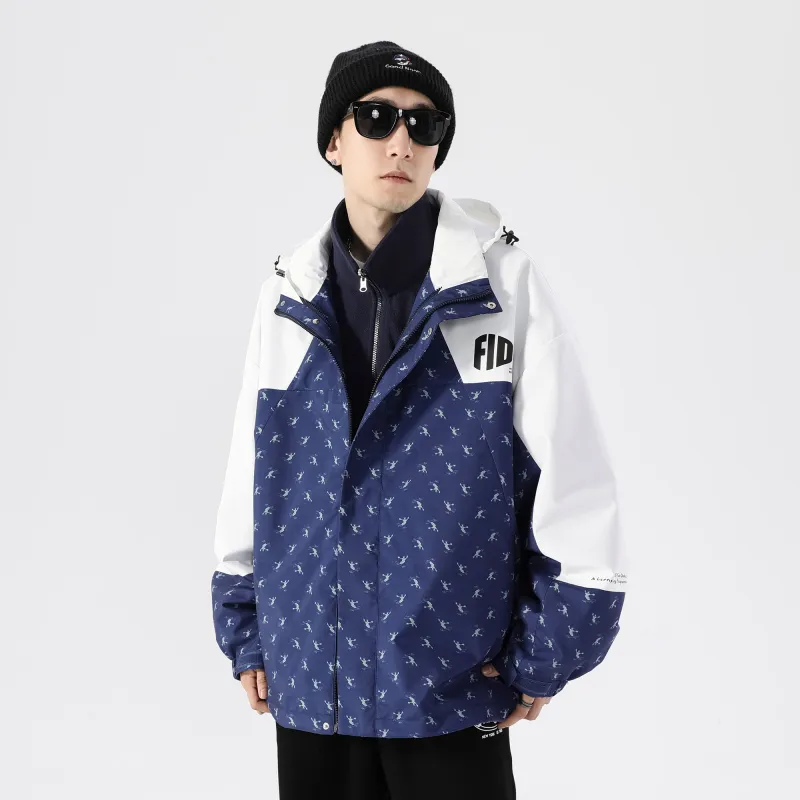 FIDO DIDO Windbreaker Jackets Unisex-11